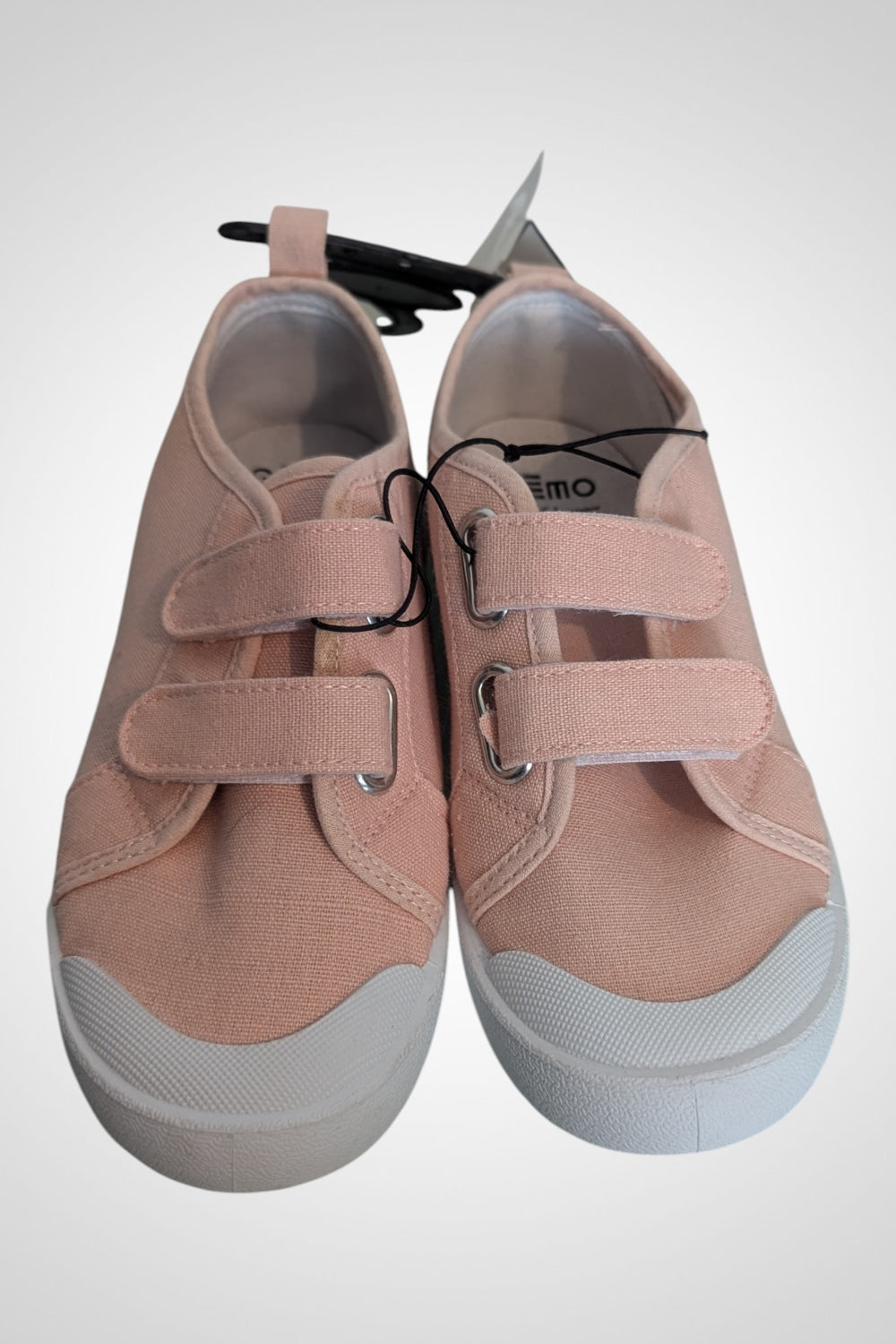 Baskets Gémo rose clair à scratchs pointure 34 neuves avec étiquette