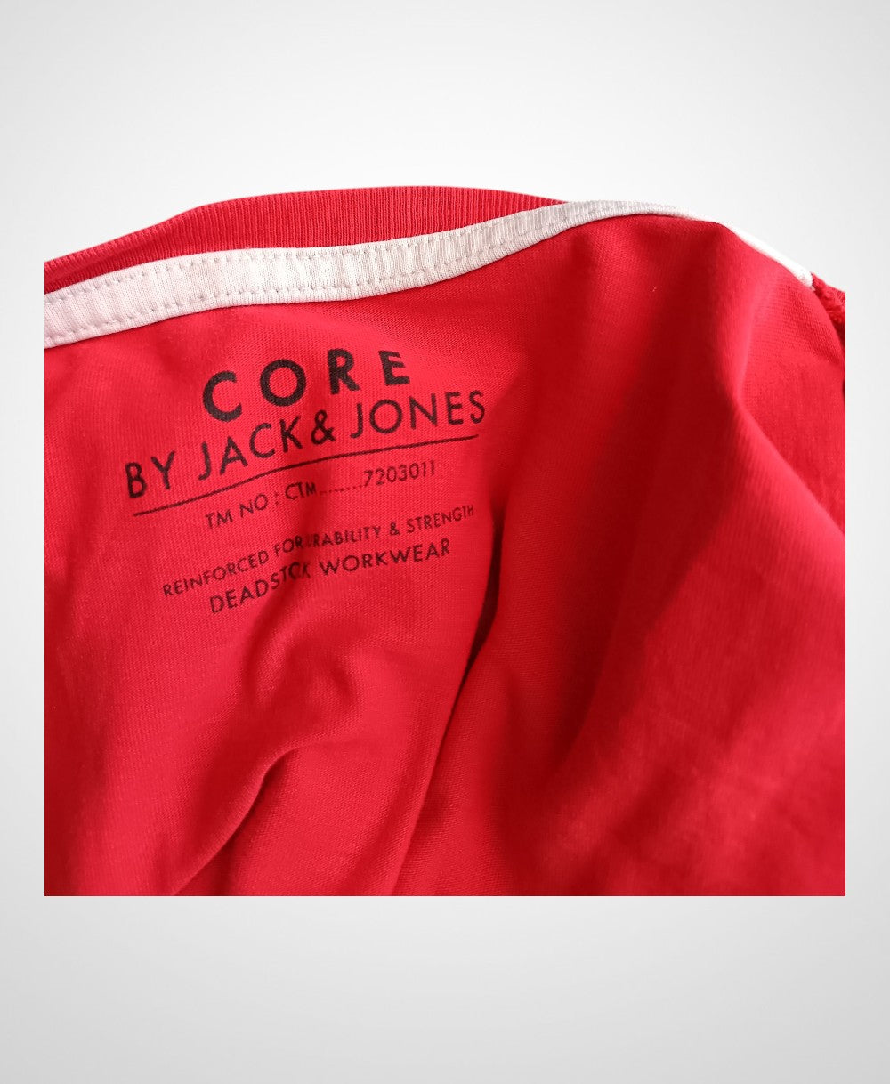 T-shirt Jack & Jones Taille M Rouge