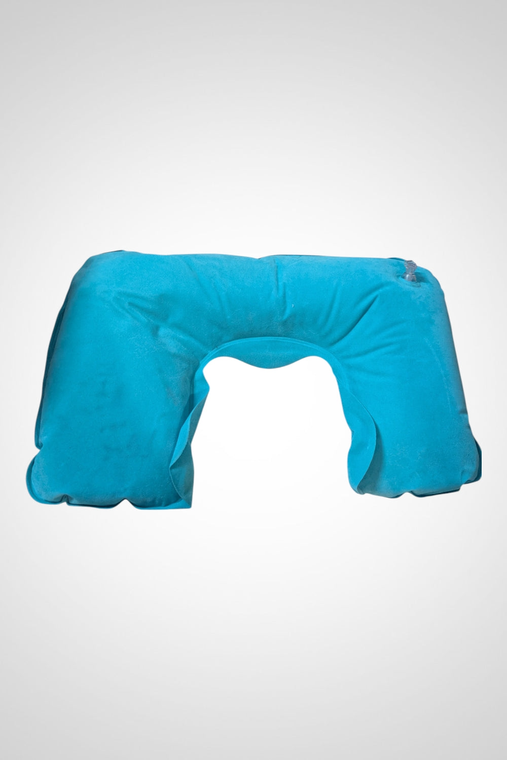 Coussin de voyage gonflable bleu confortable pour enfants