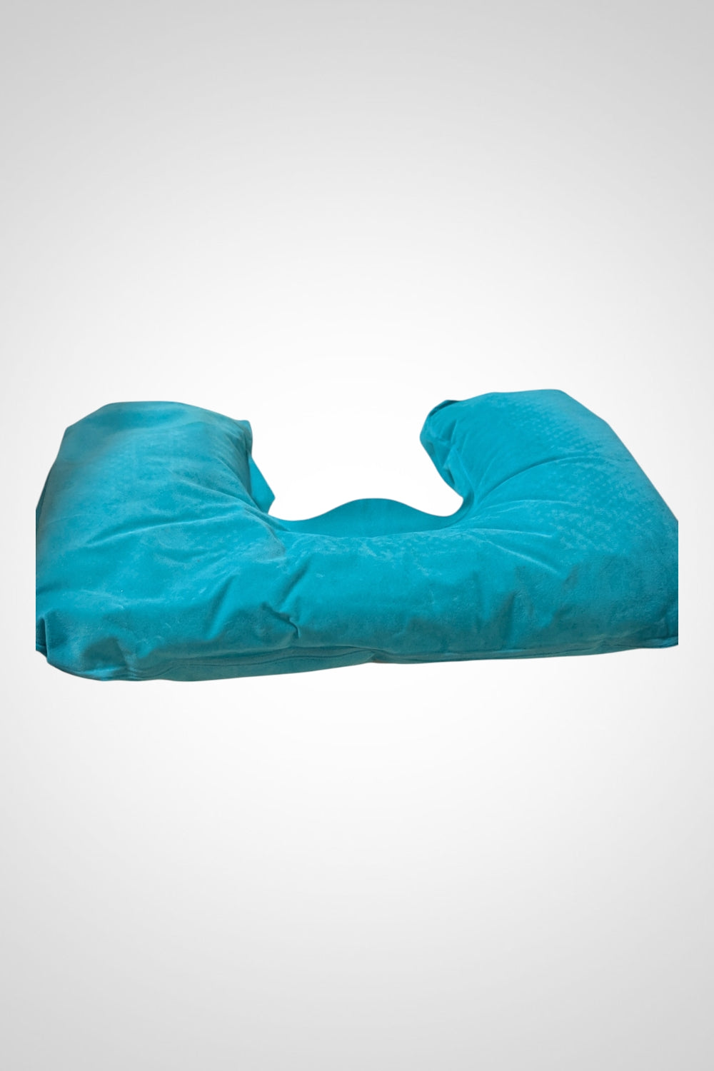 Coussin de voyage gonflable bleu confortable pour enfants