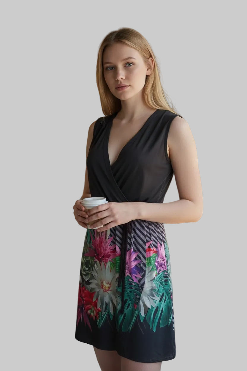 Robe portefeuille femme Smash fluide taille S