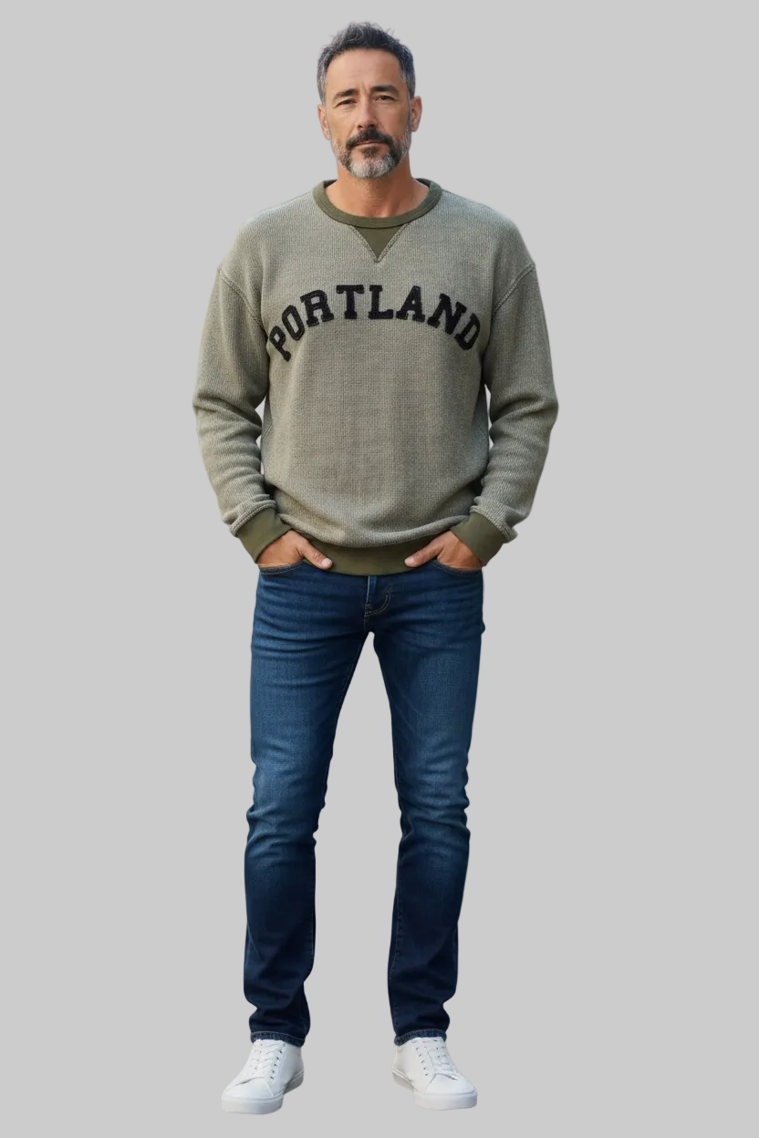 Pull homme Celio confortable en coton taille M