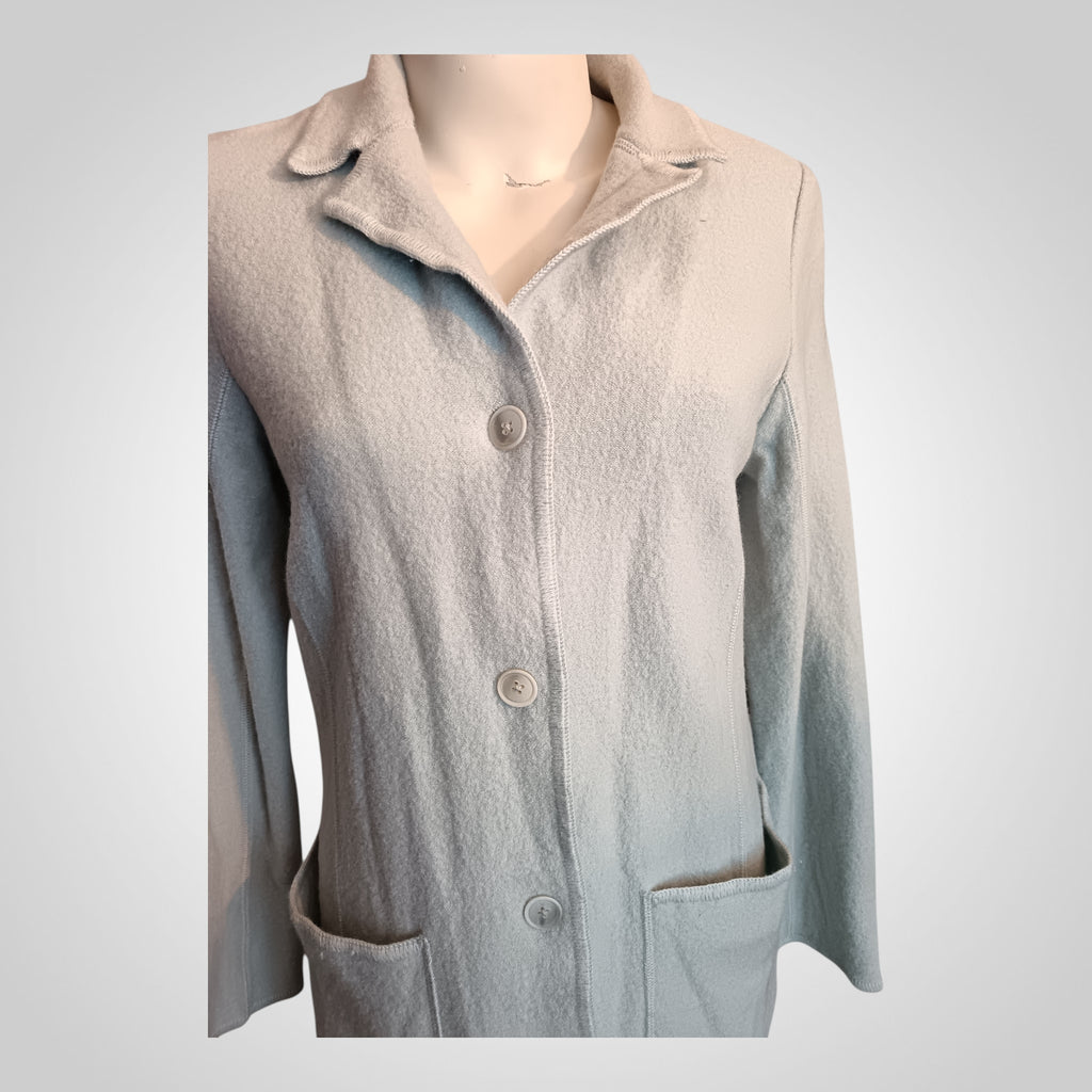 Veste Ellen Tracy Taille Non indiquée Bleu Clair Casual