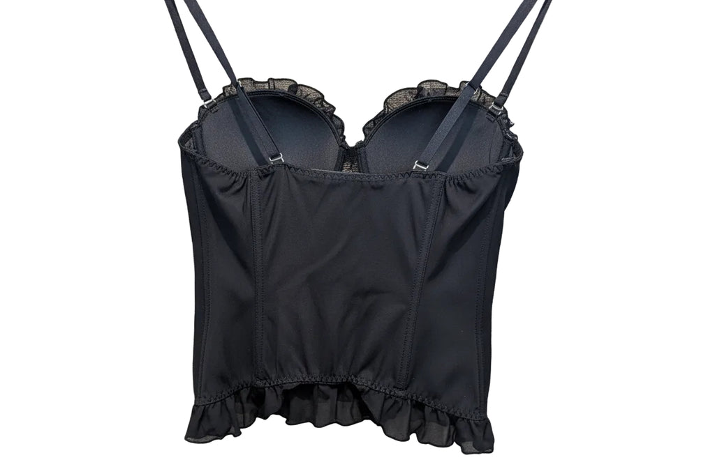 Guêpière Amy noire 90C