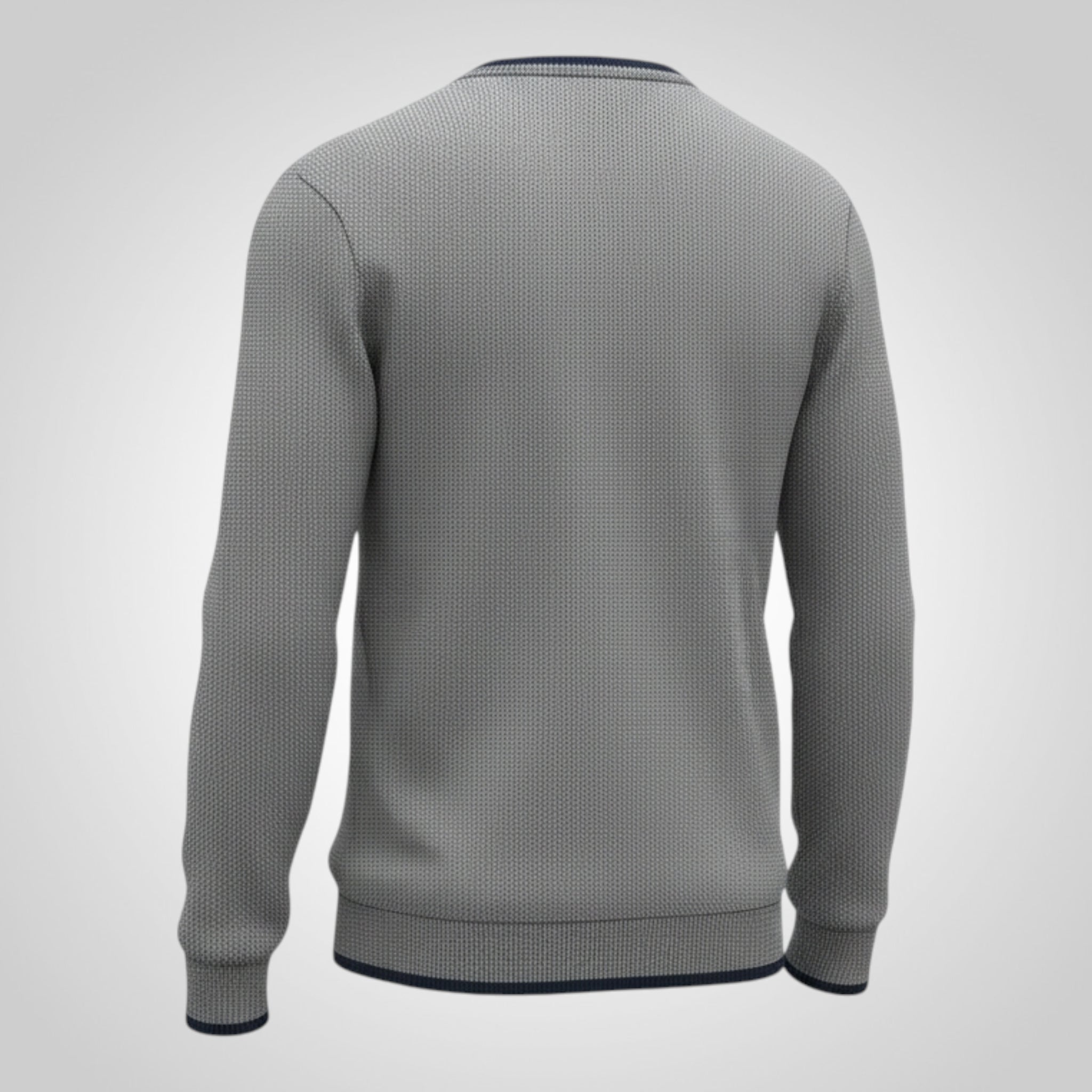 Pull M&S Taille L Gris Coton Confort