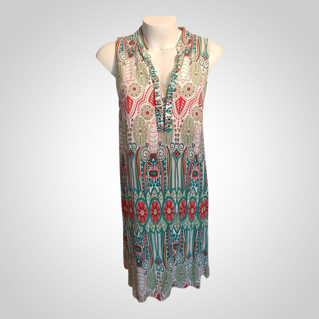 Robe In Vogue Taille L Imprimée Fluide