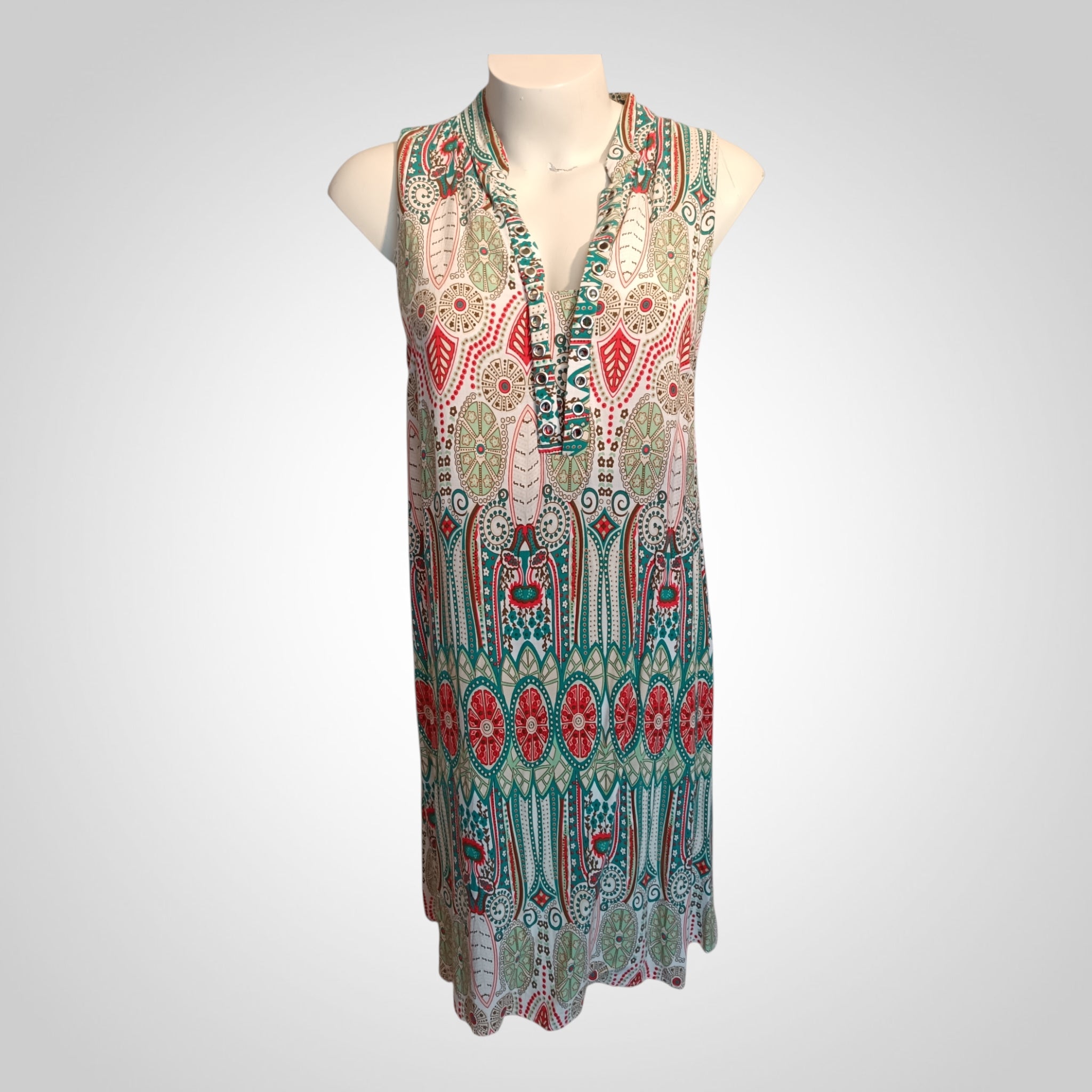 Robe In Vogue Taille L Imprimée Fluide