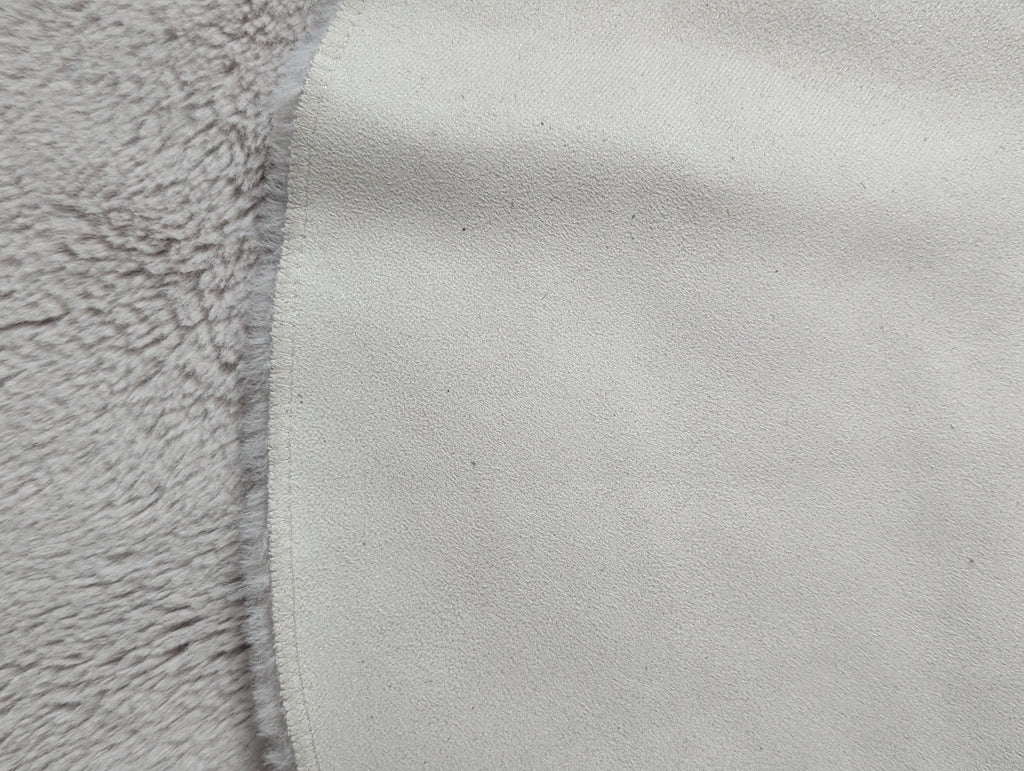 Tapis rond beige fausse fourrure 90 cm très bon état
