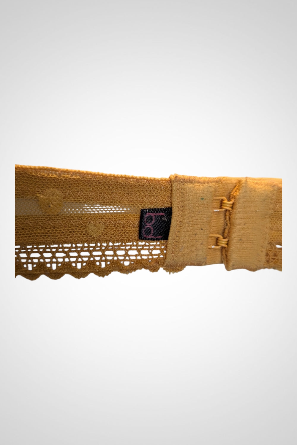 Soutien-gorge Billet Doux jaune moutarde 90B