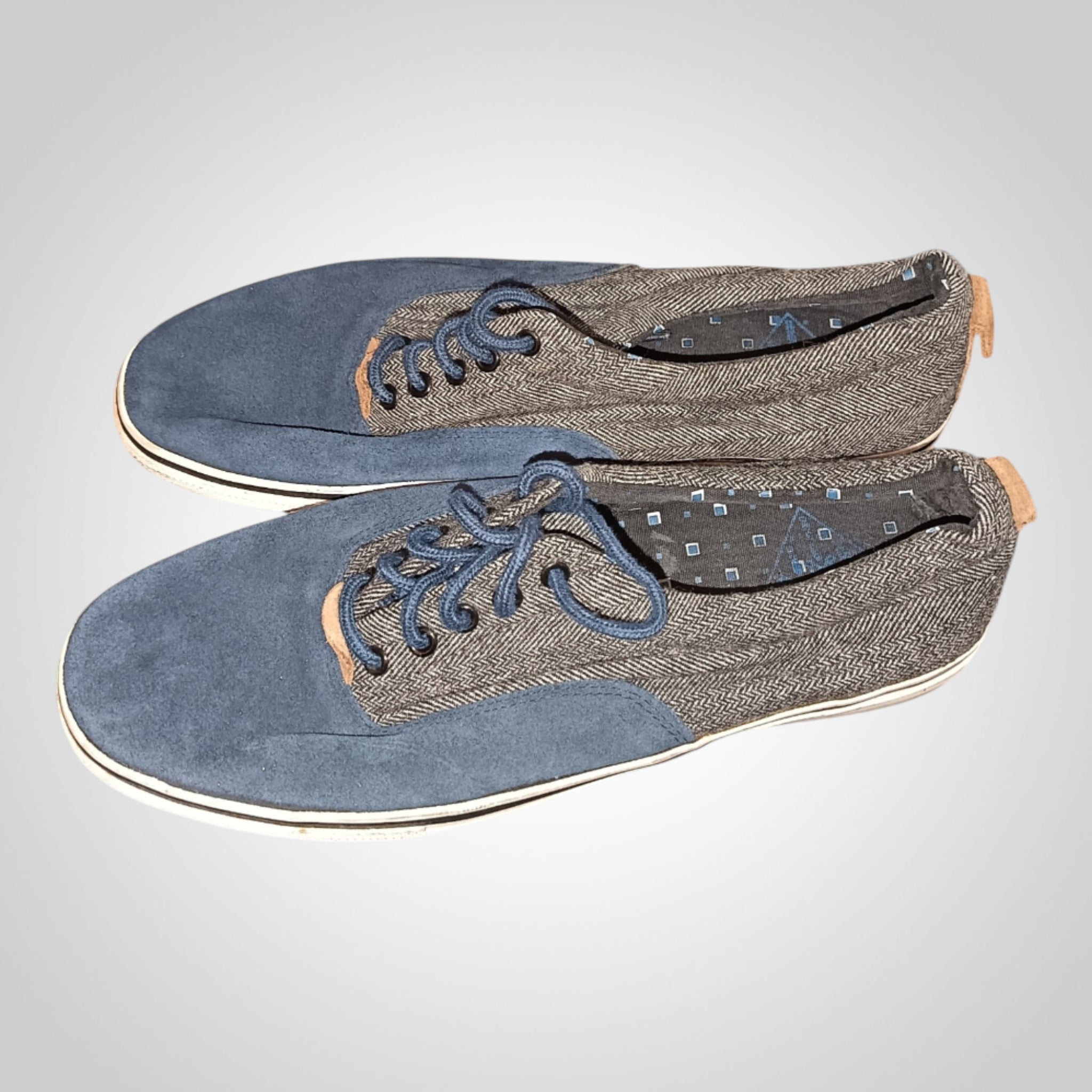 Chaussures homme Jules Pointure 42 bleu gris lacets