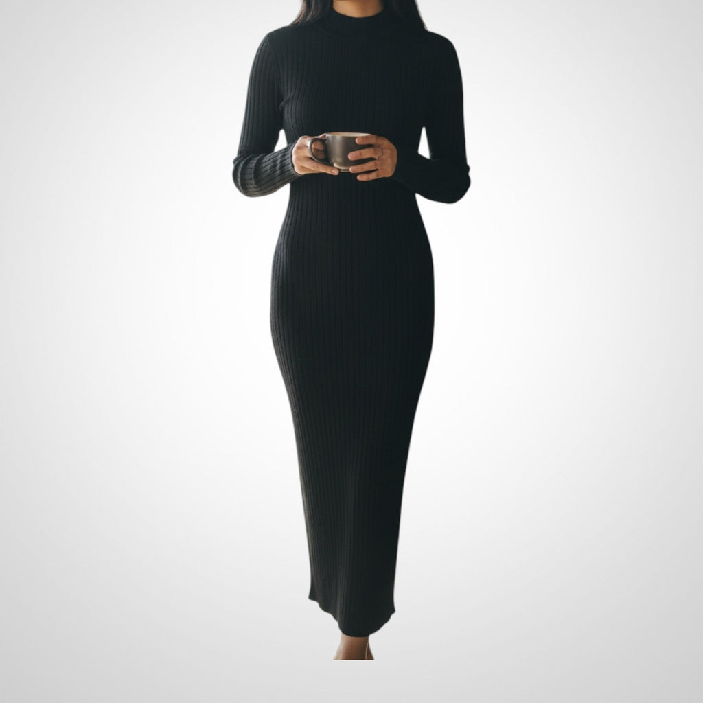 Robe pull Shein Taille L Noire Chic
