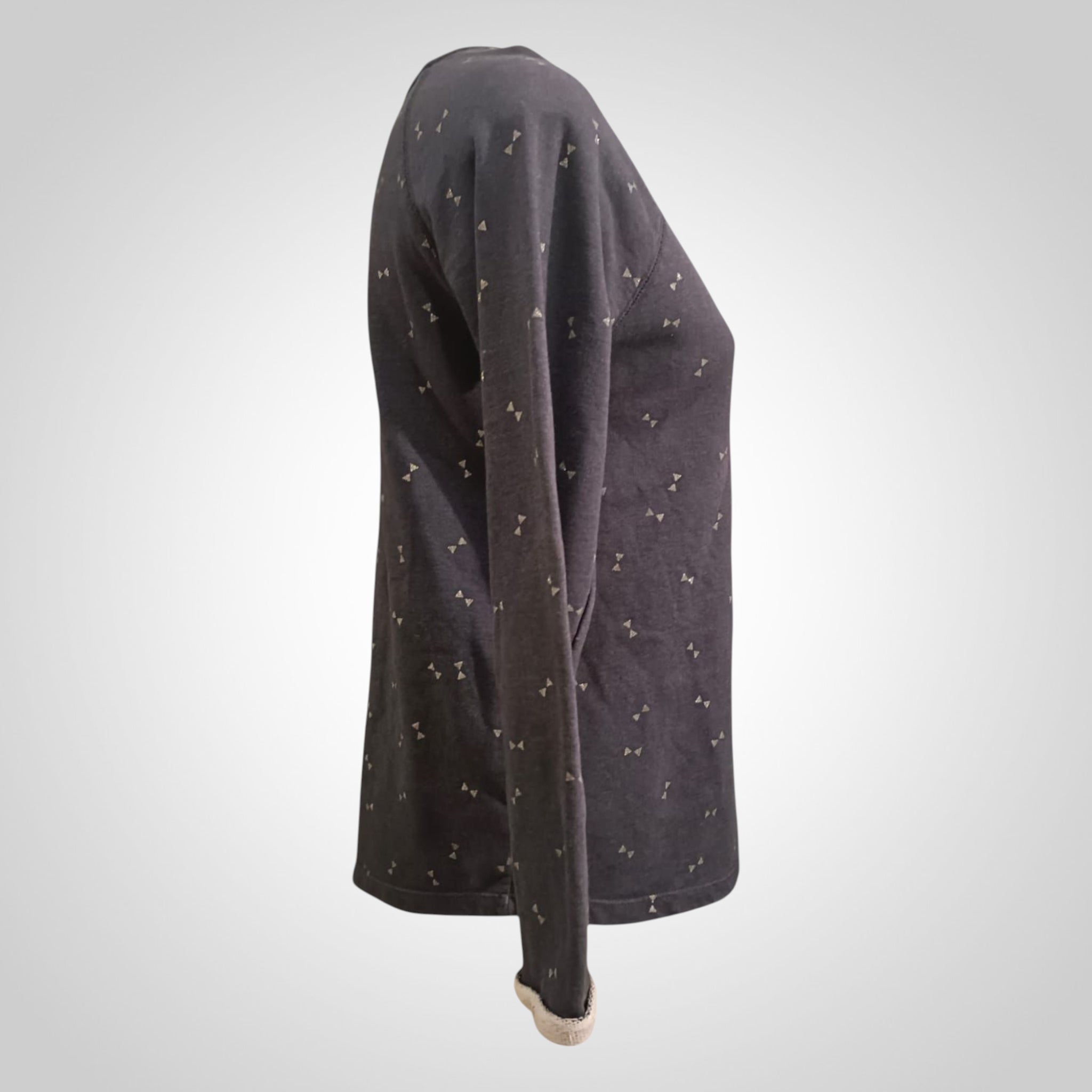 Pull femme Promod bleu marine à motifs confortable taille L