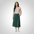 Blouse femme Camaïeu rose clair fluide avec liseré argenté taille L