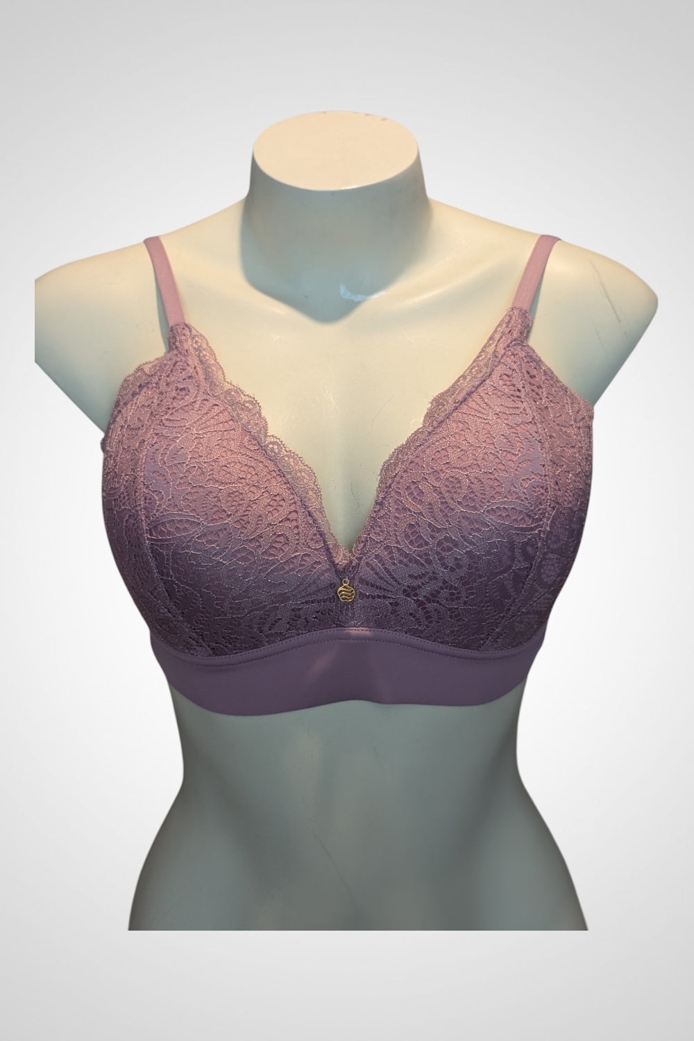 Soutien-gorge sans armature lila L