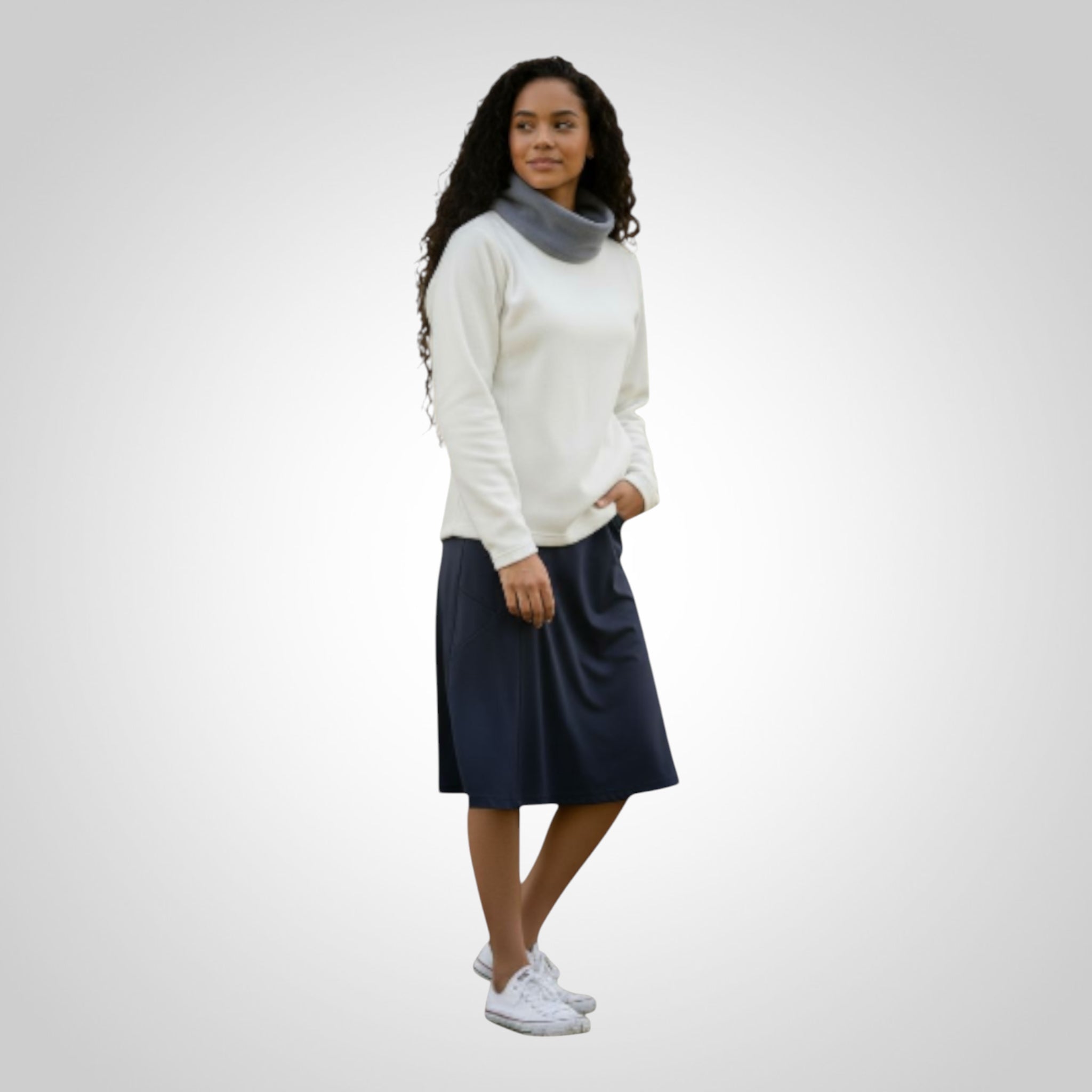 Pull femme Oxylane casual confortable style outdoor taille M