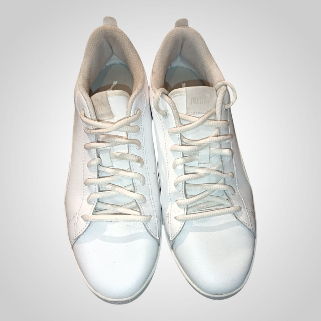 Sneakers Puma Pointure 42 blanches lacets soft foam optimal comfort mixte