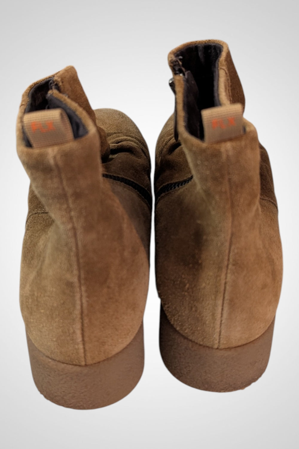Bottines femme Bata marron effet daim taille 39 très bon état