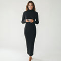 Robe pull femme Shein longue fluide taille L coton polyester