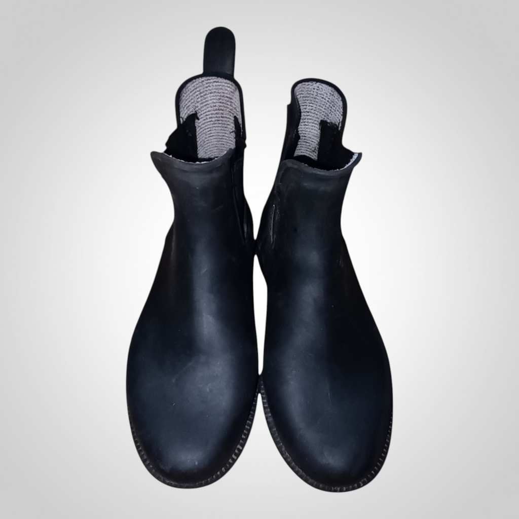 Bottines d'équitation Essensole noires élastiques languette cassée pointure 29