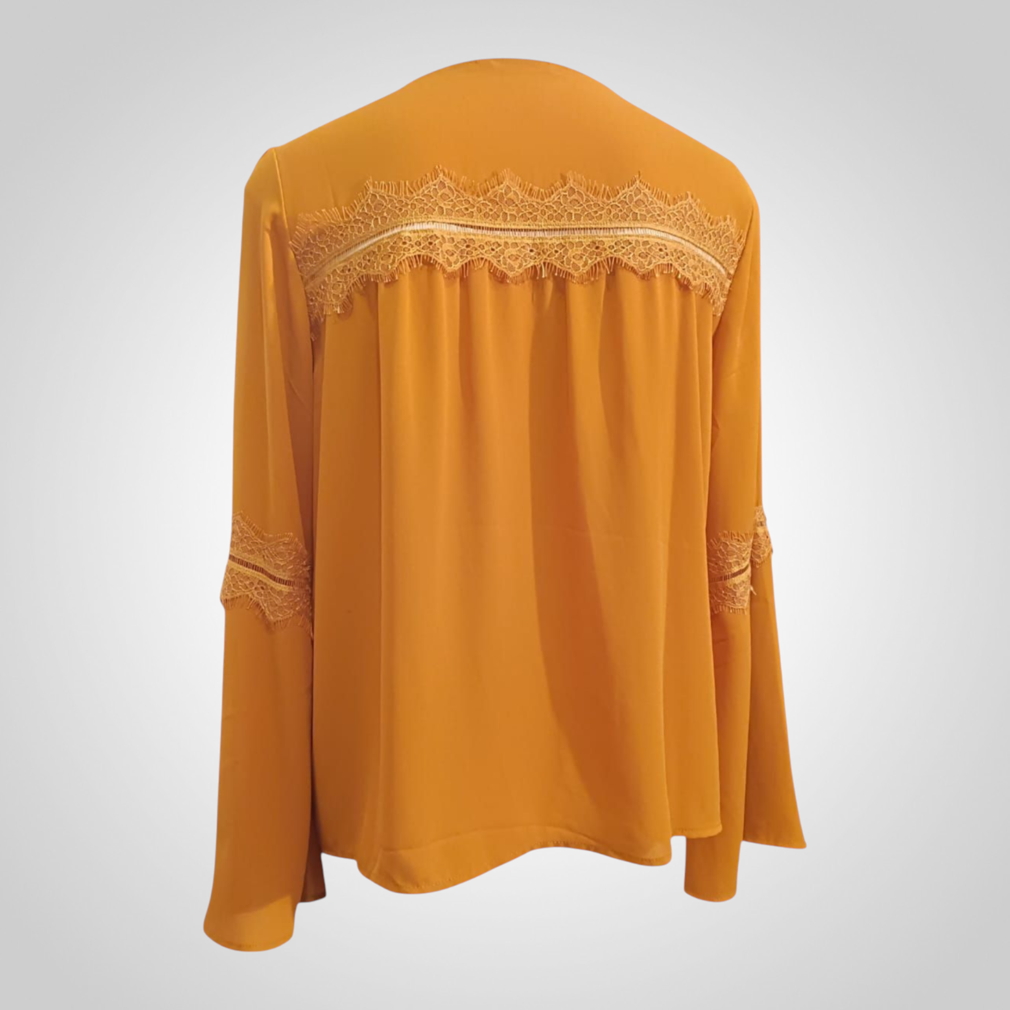 Blouse Camaieu Taille L Moutarde Chic