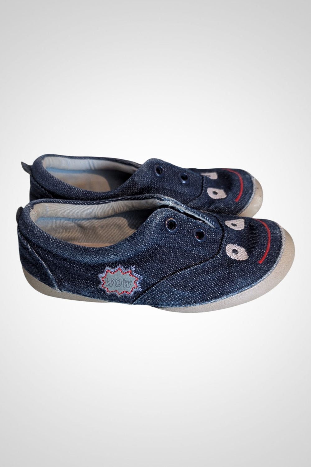 Chaussures fille fermées Verbaudet bleu jeans pointure 26