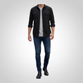 Chemise Kaporal Homme Taille L/XL Noire 100% Coton Manches Longues