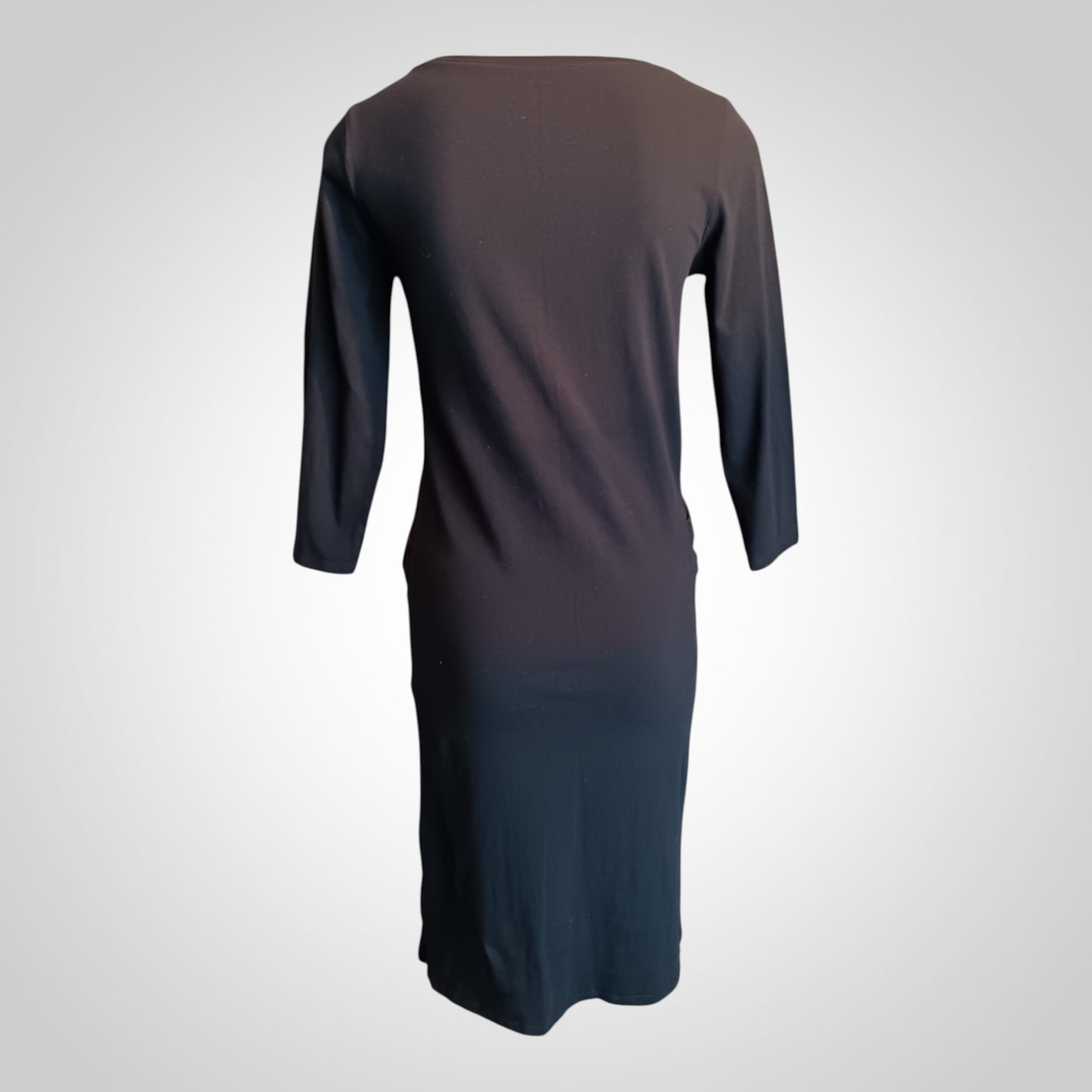 Robe Maternité Kiabi Taille M Noire Manches 3/4