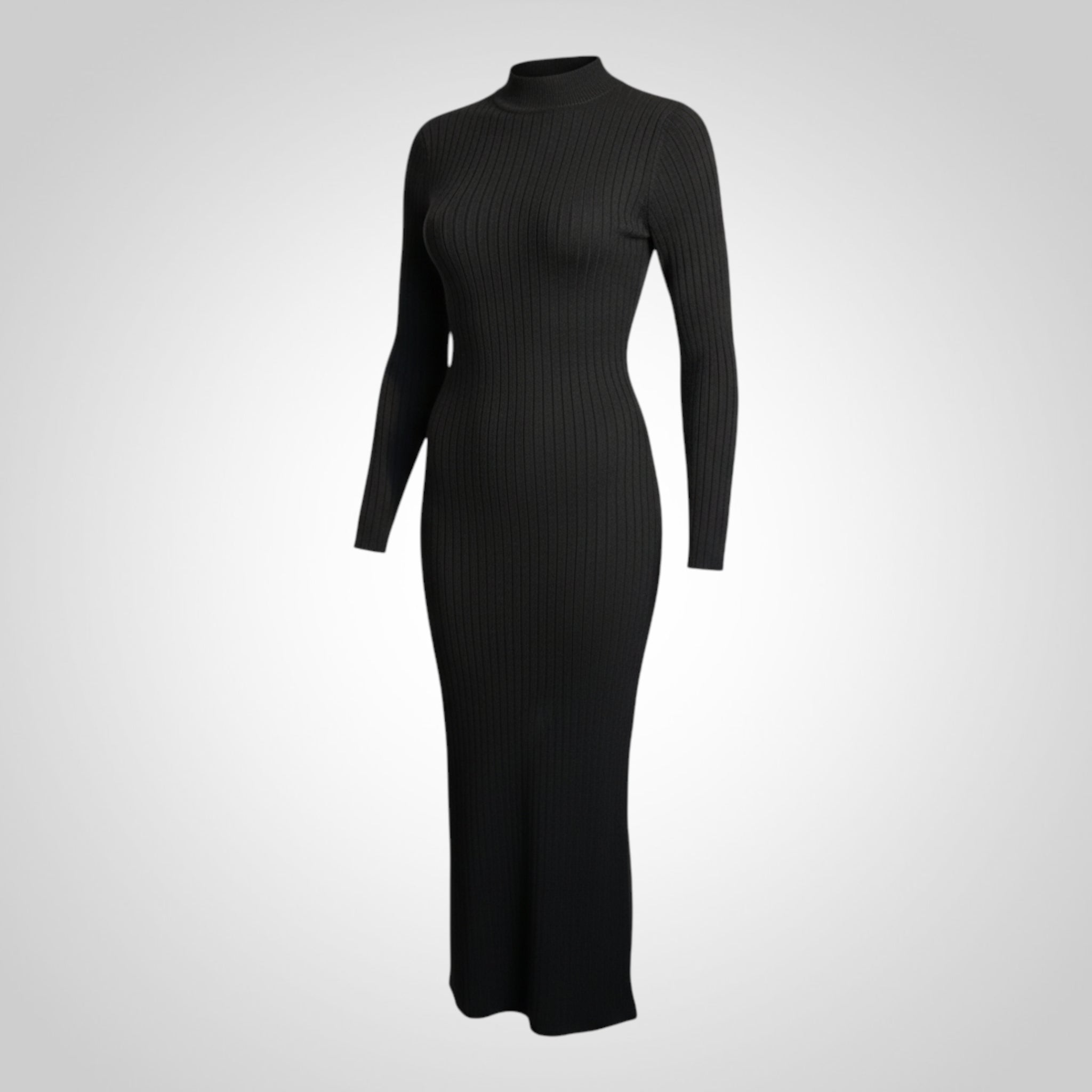 Robe pull Shein Taille L Noire Chic