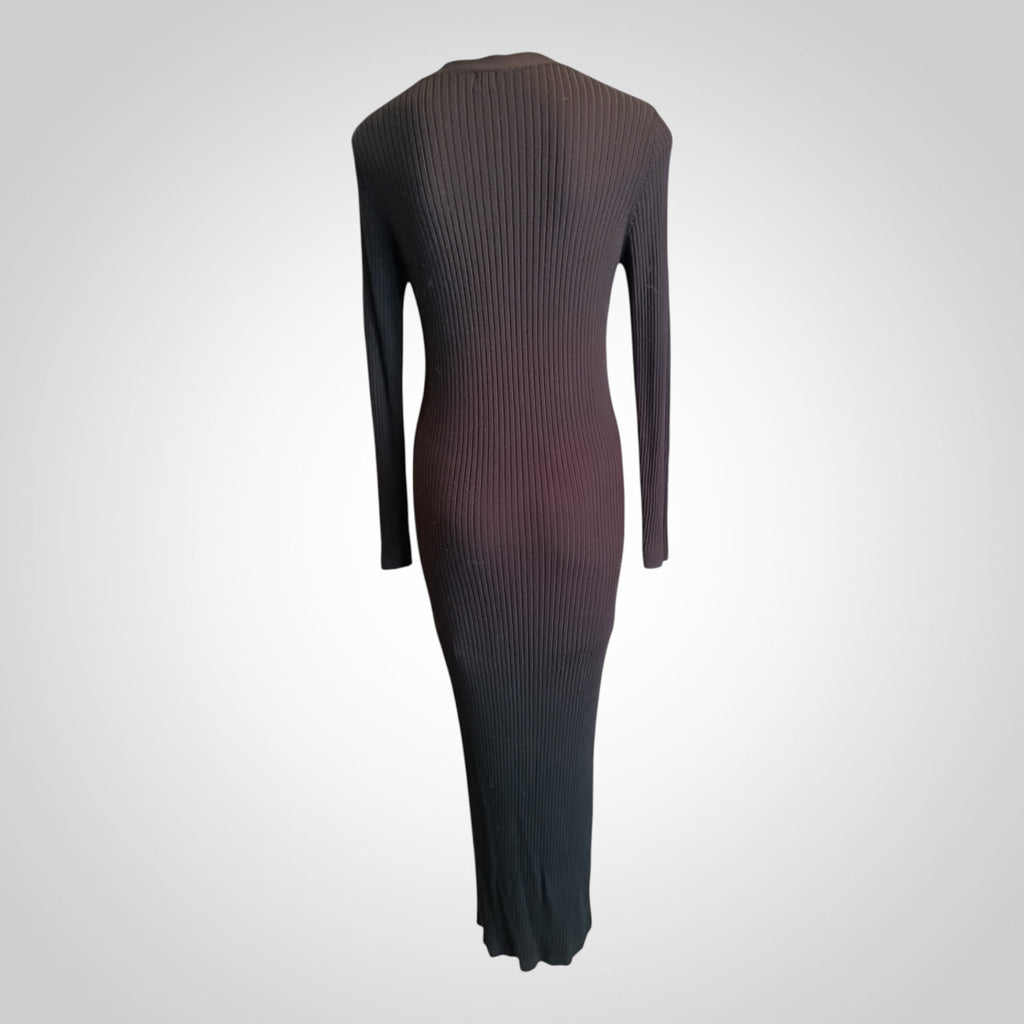 Robe pull Kiabi Taille M Noire Moulante Chic