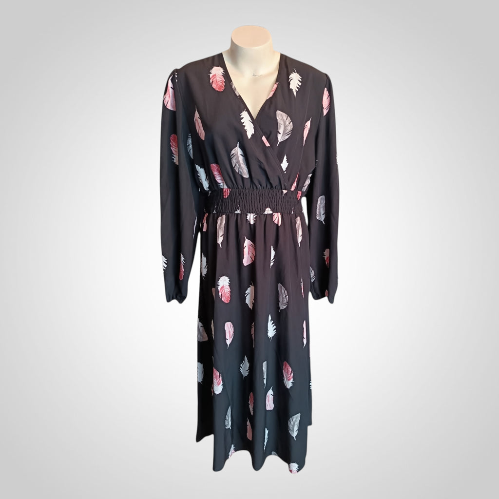 Robe femme Shein longue fluide 100% polyester taille XL