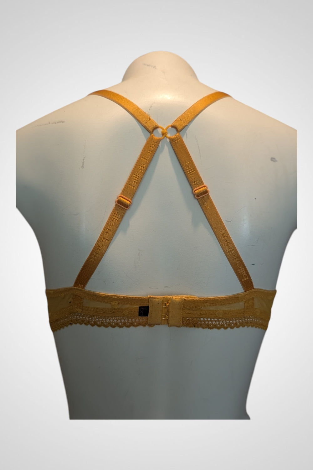 Soutien-gorge Billet Doux jaune moutarde 90B