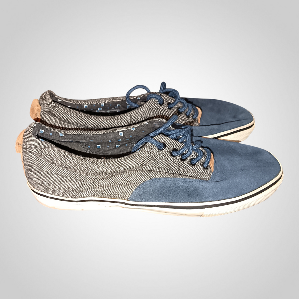 Chaussures homme Jules à lacets bleu gris confortables poitrine 42