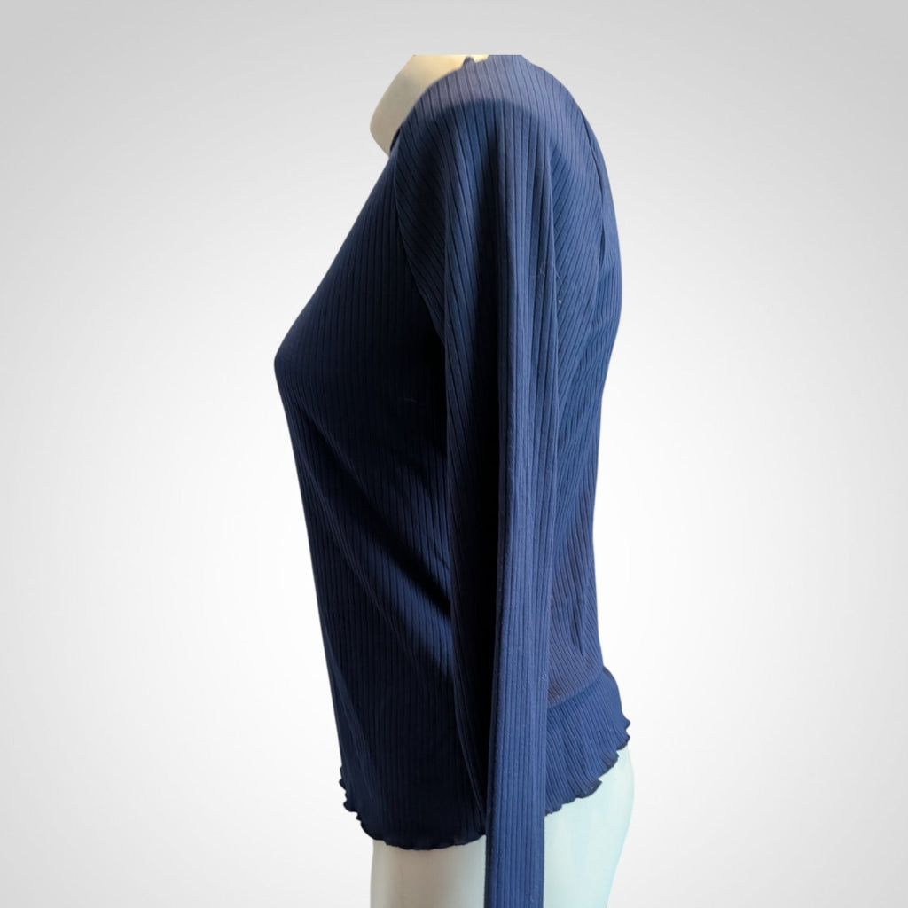 T-shirt manches longues Esmara bleu marine taille M