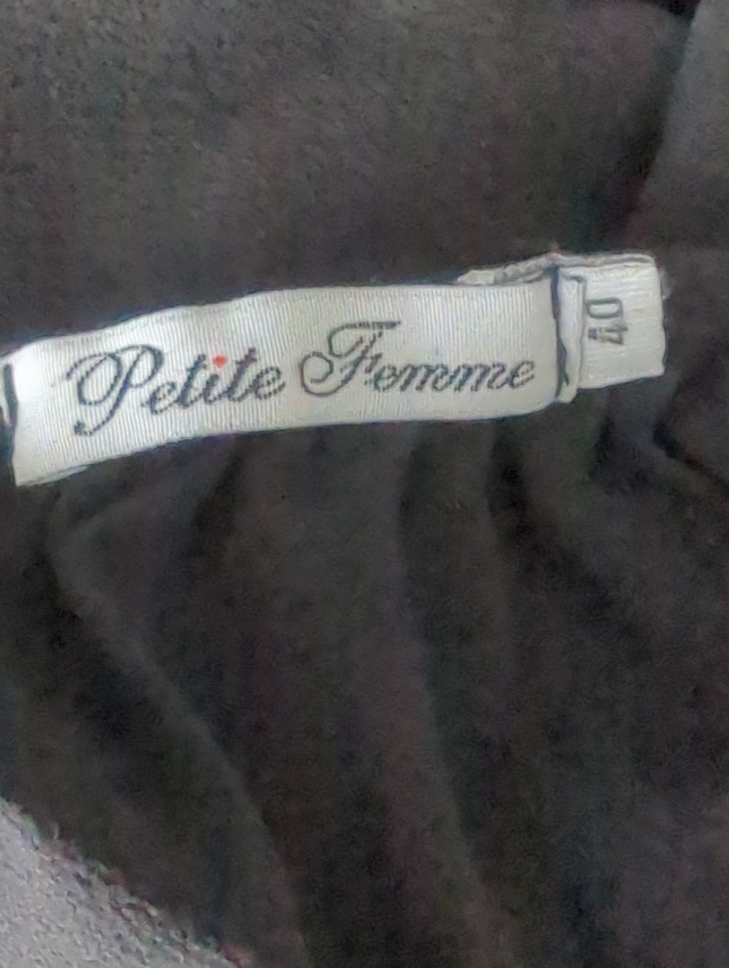 Blouse Petite Femme Taille 40 Noire Chic