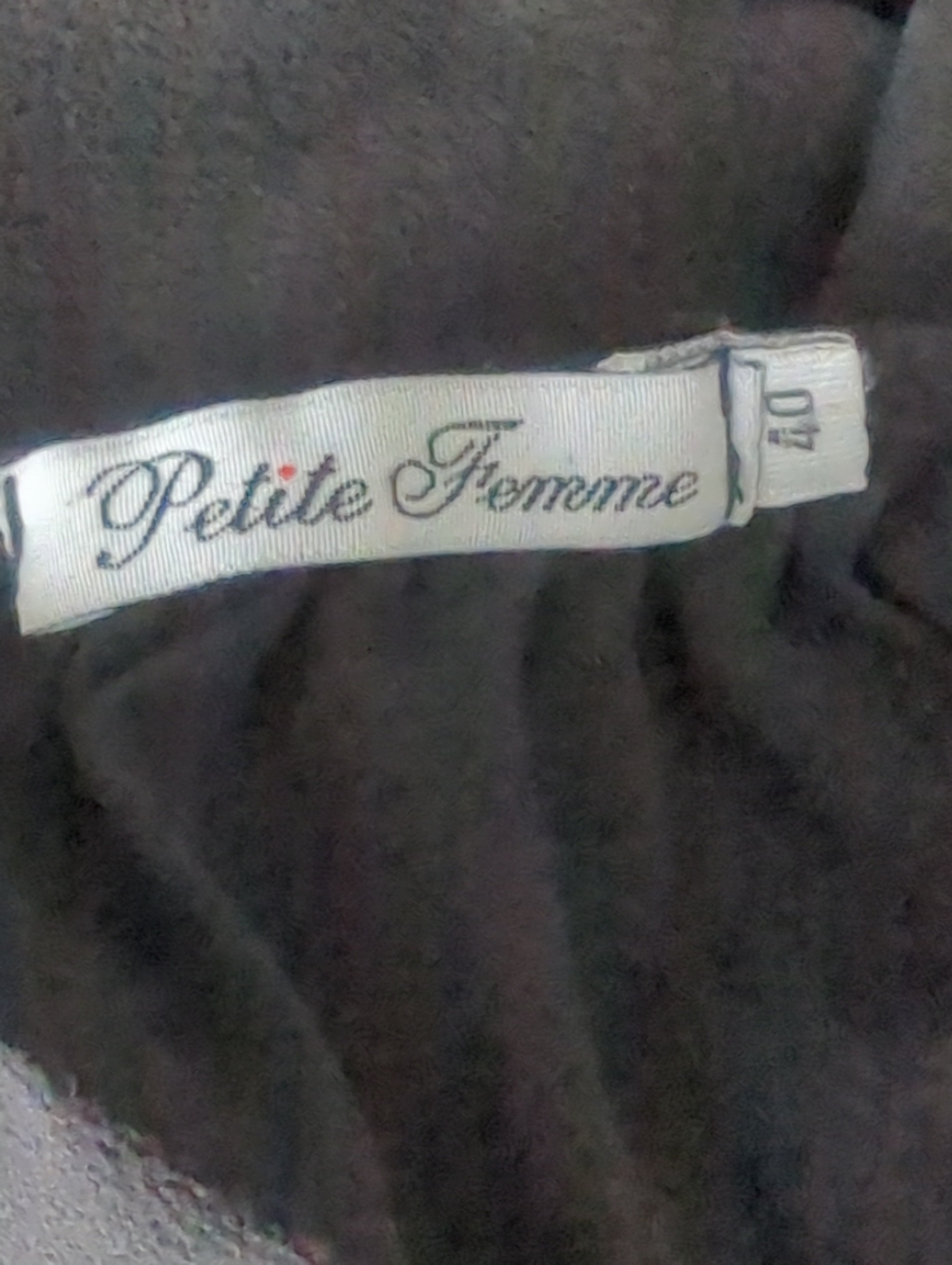 Blouse Petite Femme Taille 40 Noire Chic