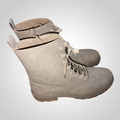 Bottines Kiabi beige à lacets et fermeture pointure 42 neuves sans étiquette
