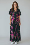 Robe femme Shein longue fluide taille L 100% polyester