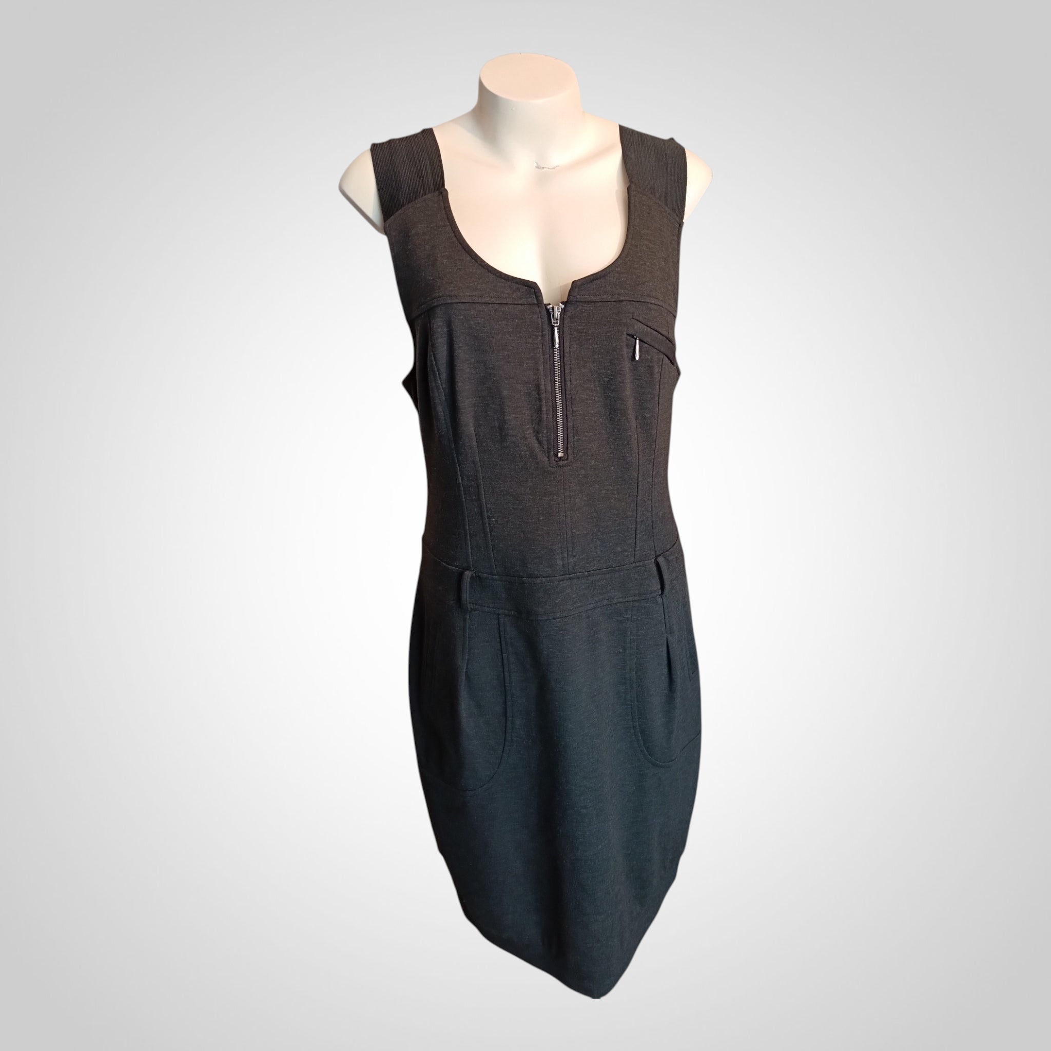 Robe Elora By GF Taille 2 Gris Chic