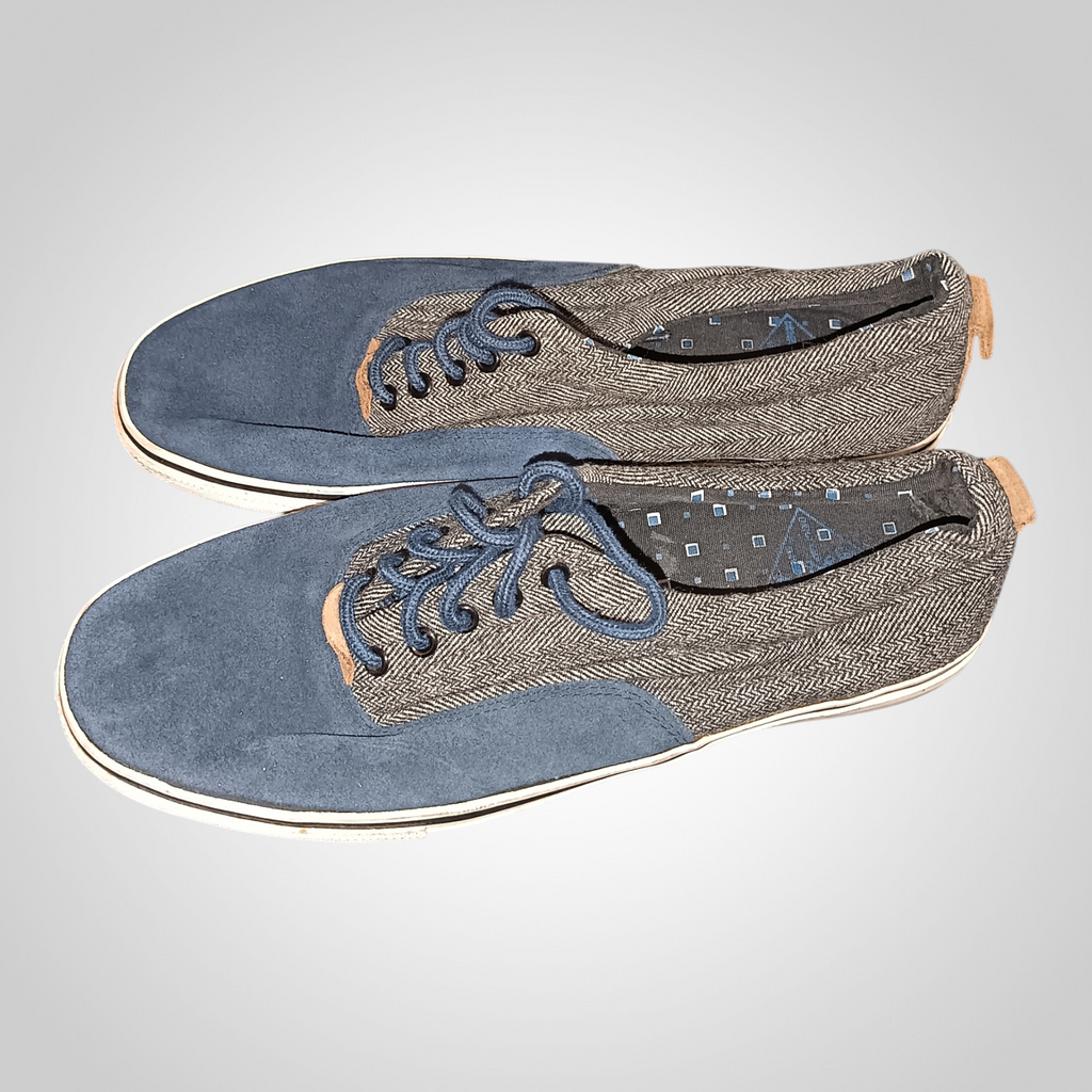 Chaussures homme Jules à lacets bleu gris confortables poitrine 42