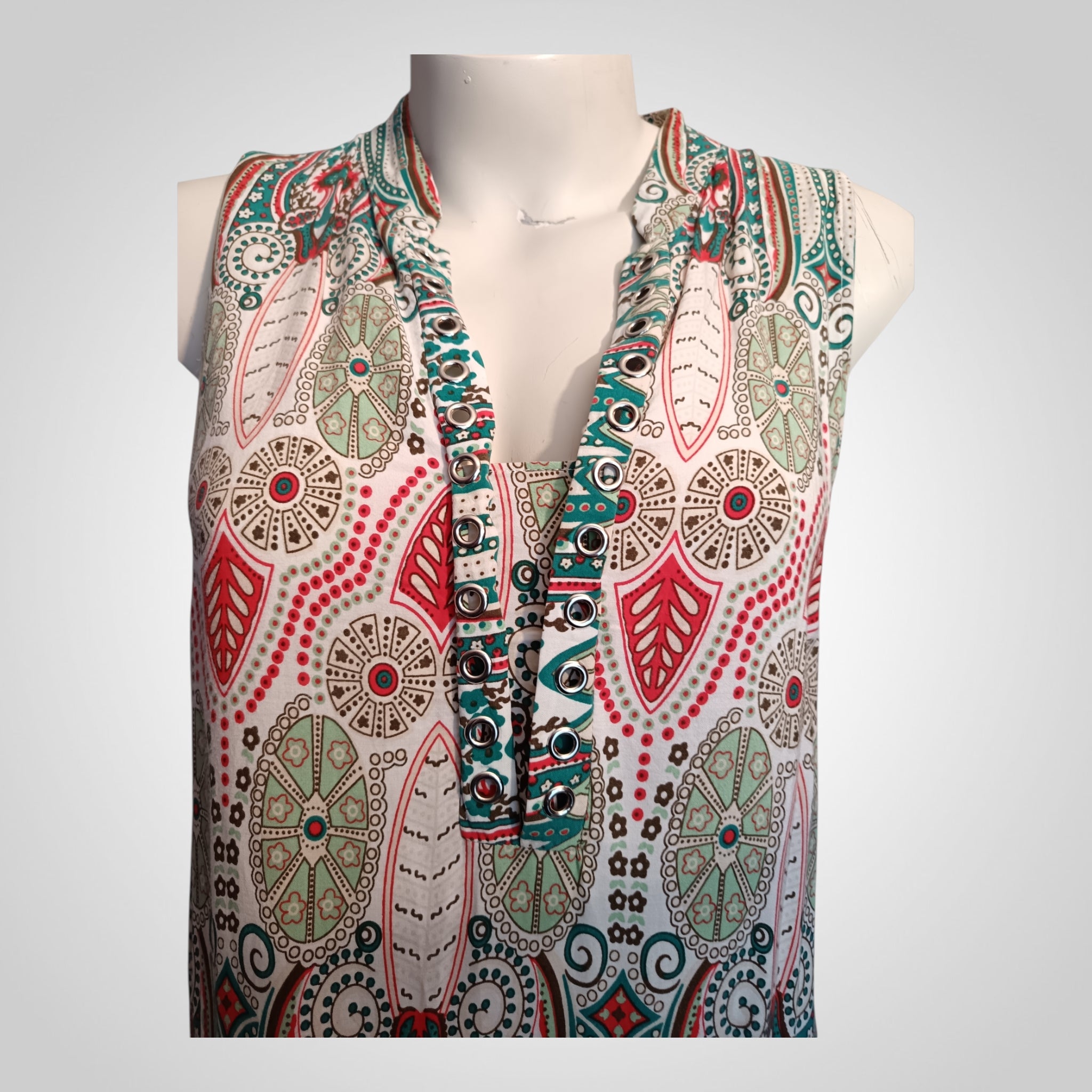Robe In Vogue Taille L Imprimée Fluide