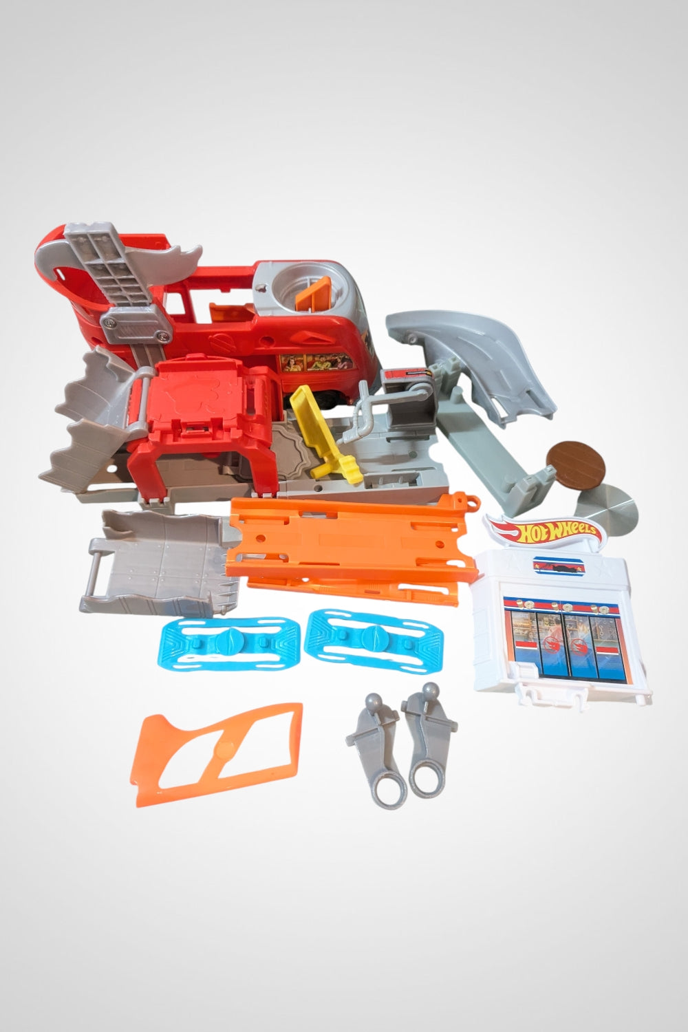 Garage Hot Wheels pour petites voitures circuit jeu enfant bon état