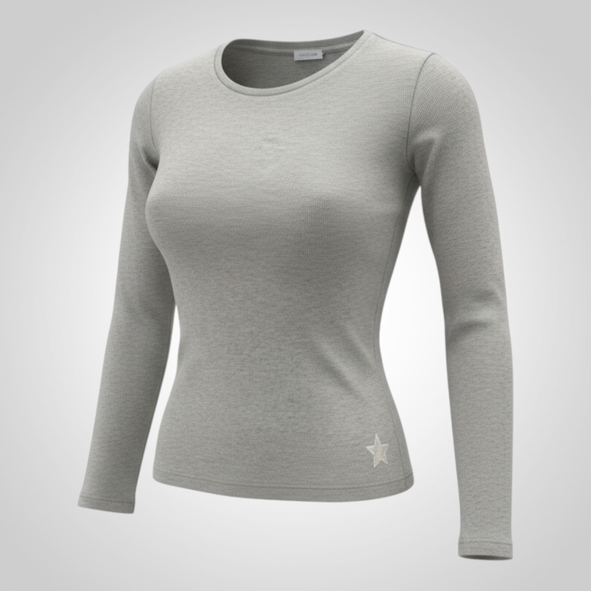 T-shirt La Halle Taille 14 Ans Gris Manches Longues