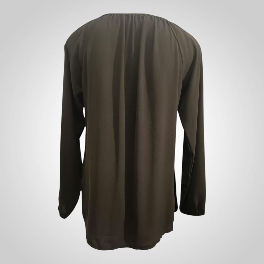 Blouse Petite Femme Taille 40 Noire Chic