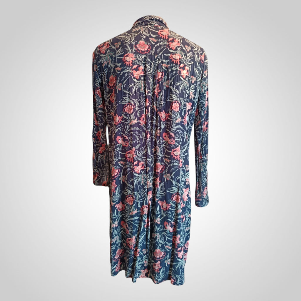 Robe Chemise De Nuit Kiabi L Bleu Marine Motifs