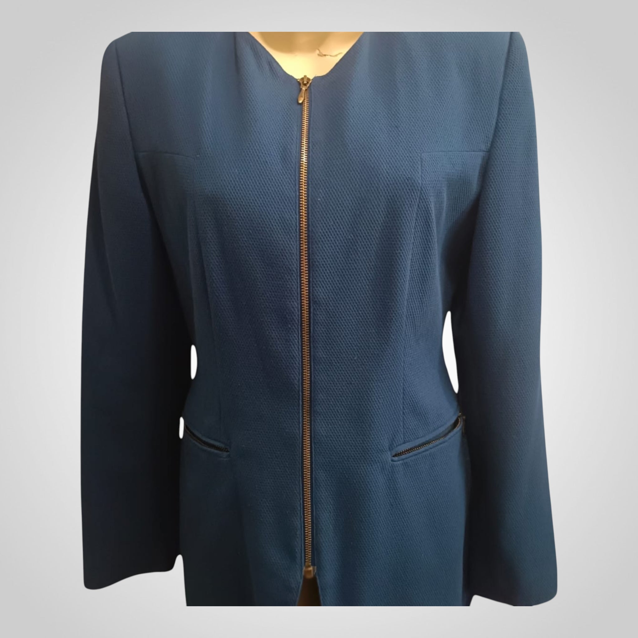 Blazer femme Magic Simplicity élégant coupe structurée taille 42 polyester viscose