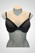 Soutien-gorge noir et argenté 100C