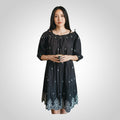 Robe femme H&M blanche broderie anglaise coton taille L