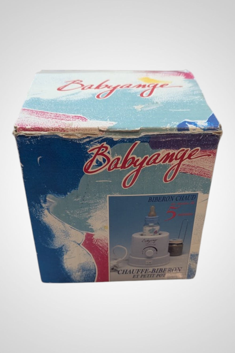 Chauffe-biberon Baby Ange blanc très bon état