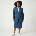 Blazer femme Magic Simplicity élégant coupe structurée taille 42 polyester viscose