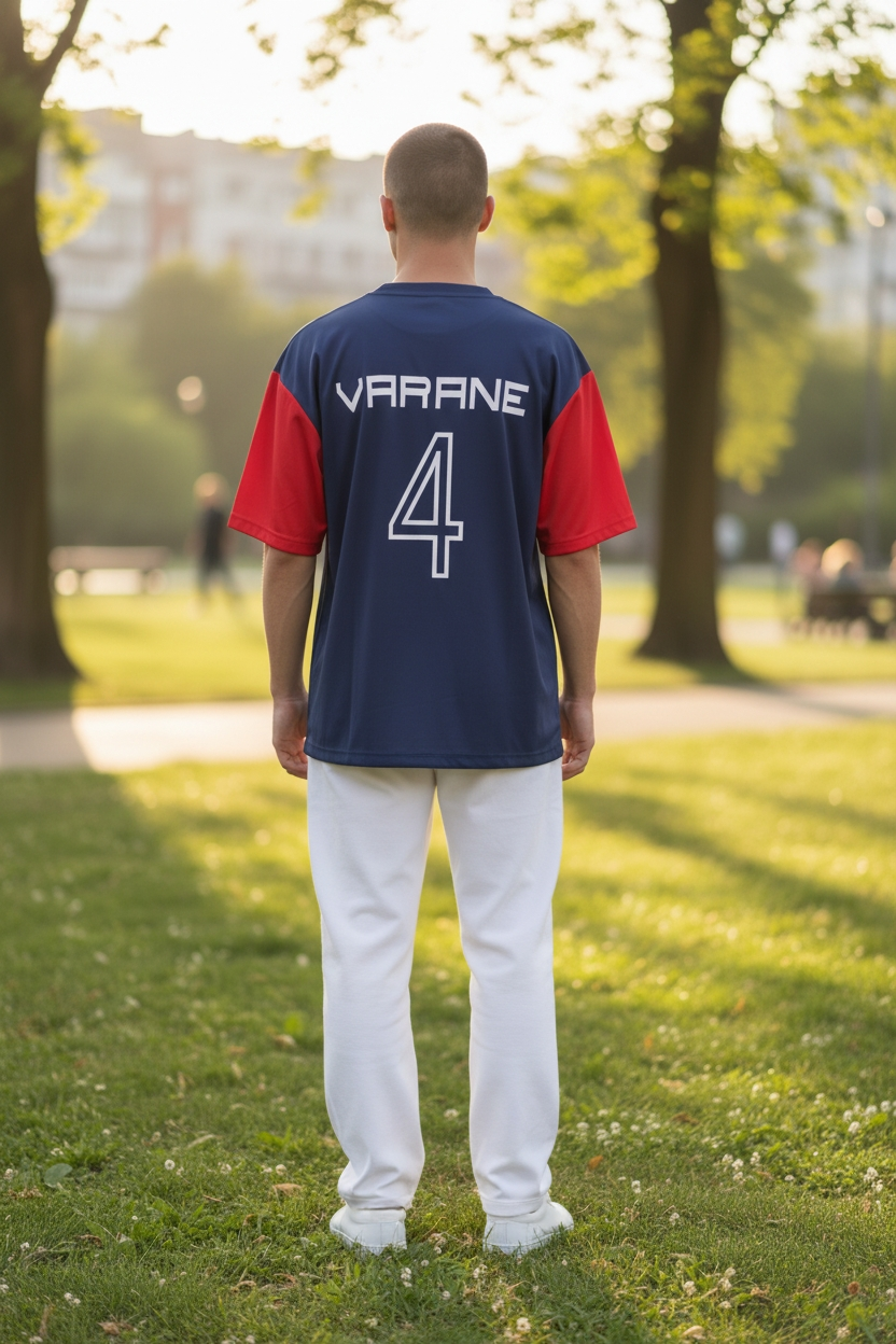 Maillot Foot Taille L